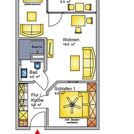 Apartment - Haus E, App 0e1103 Heiligenhafen
